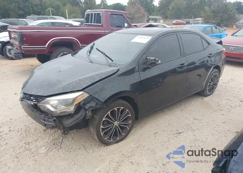 2016 Toyota Corolla S Premium from USA, damaged, VIN 2T1BURHE4GC523622
